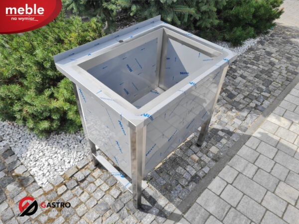 Basen gastronomiczny spawany 800x600x850