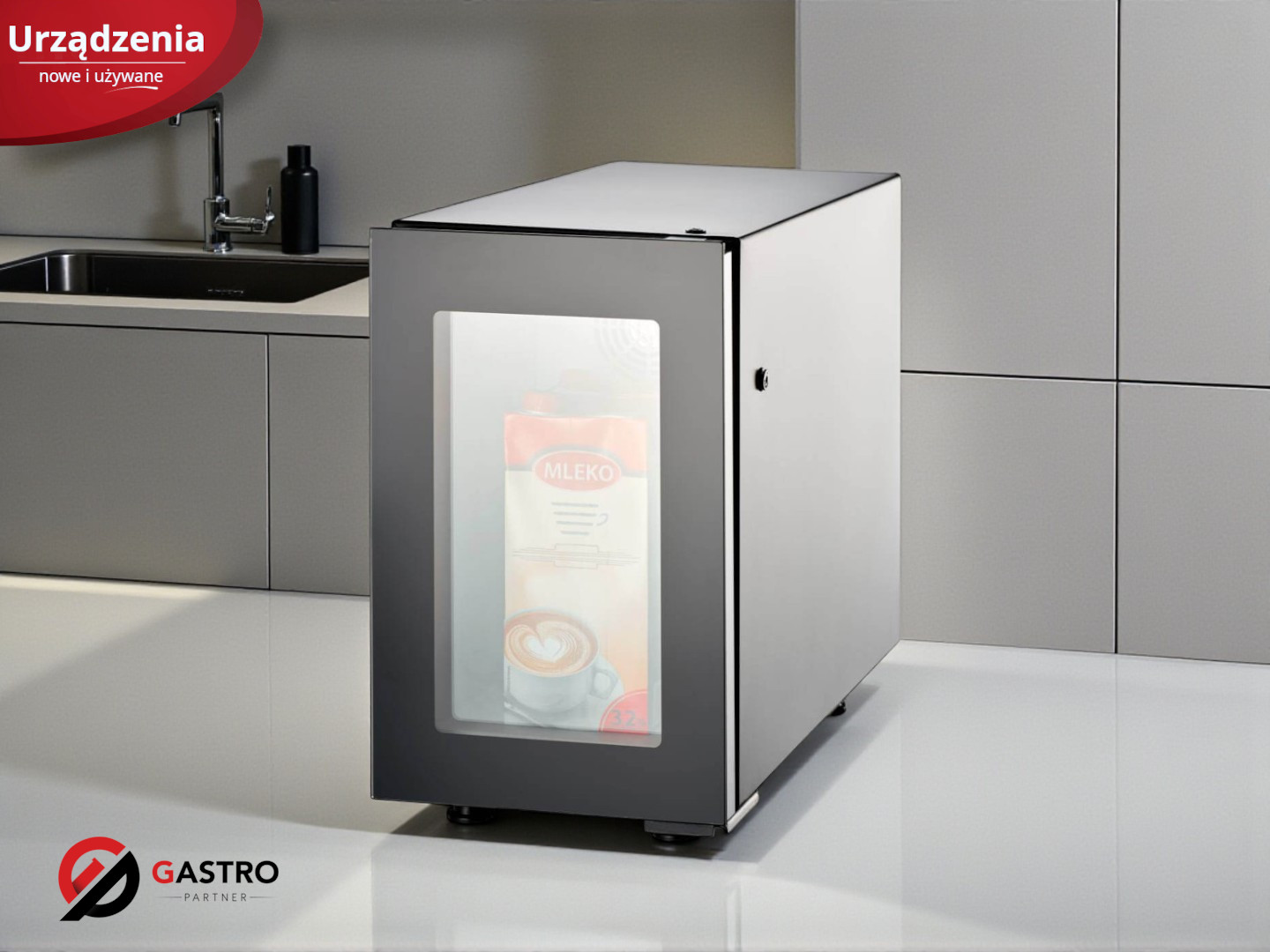 Lodówka | chłodziarka do mleka | Stalgast | 8,1 l | 0,06 kW