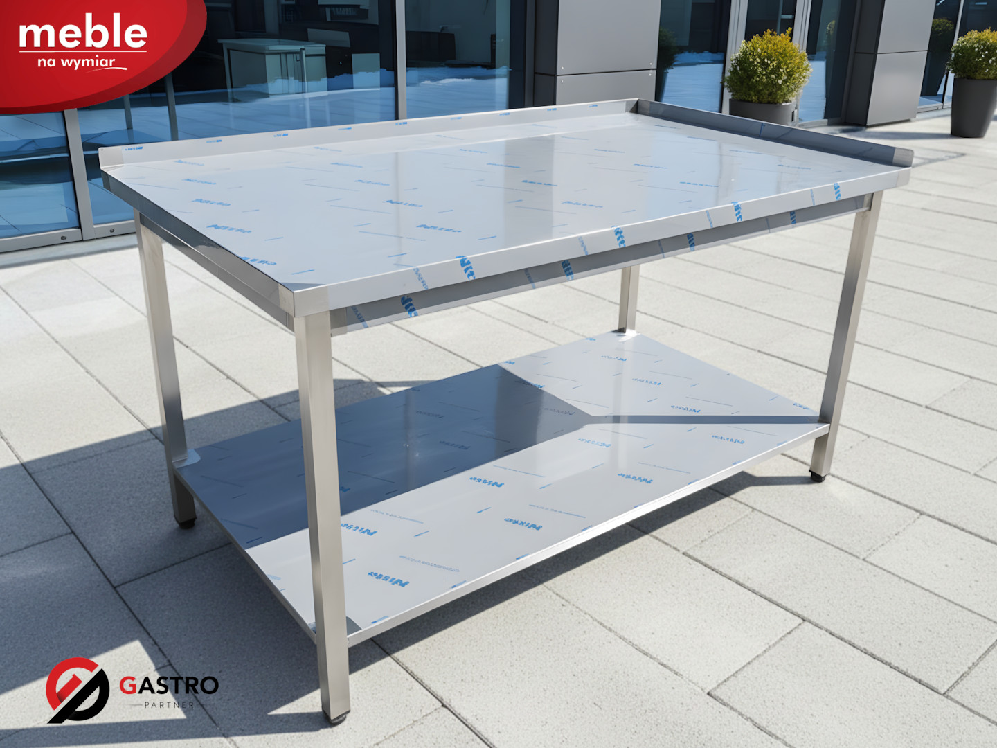Stół gastronomiczny 1500x900x850 spawany
