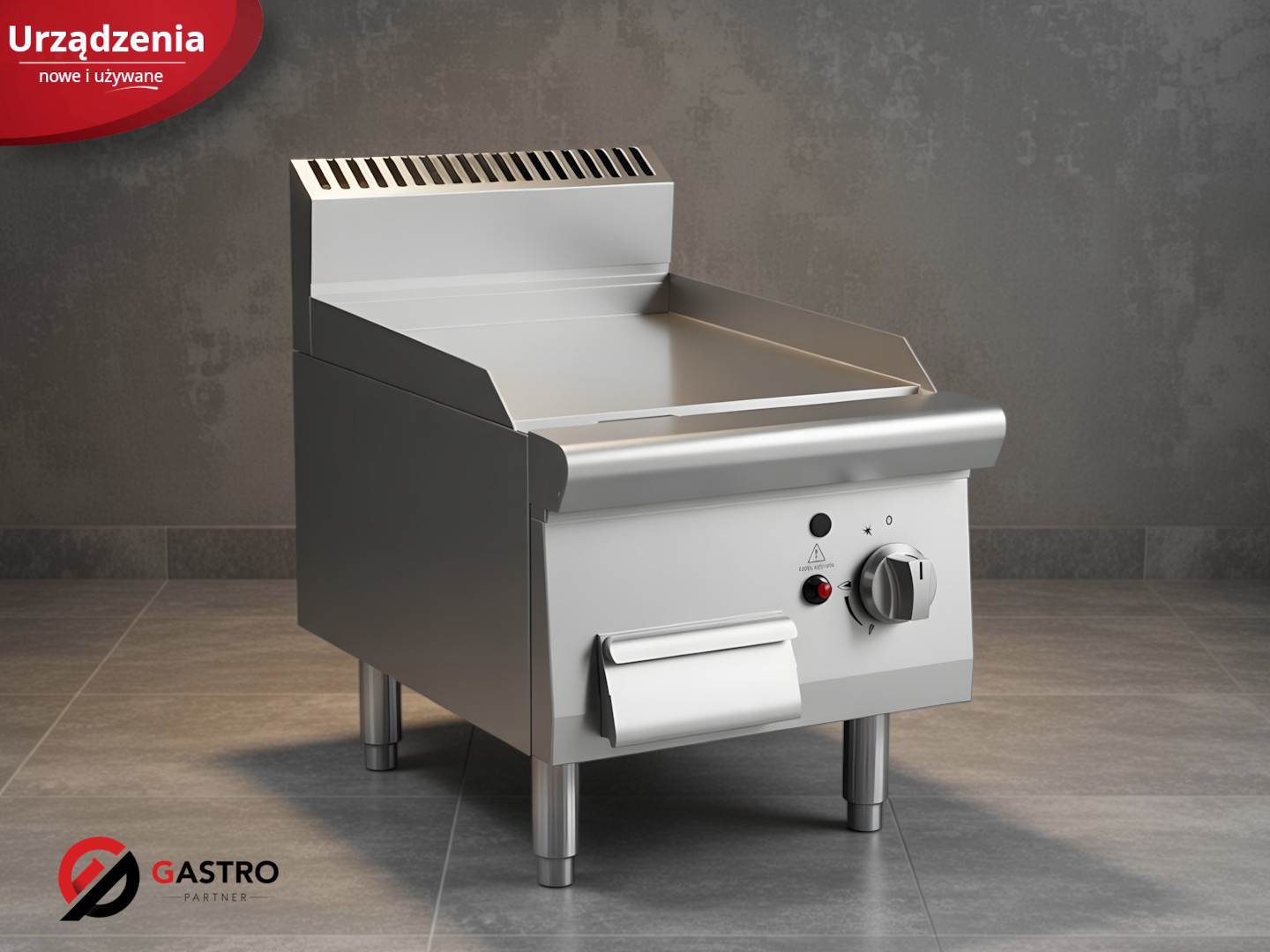 płyta grillowa gazowa linia P900 - AT9G2G-C-A