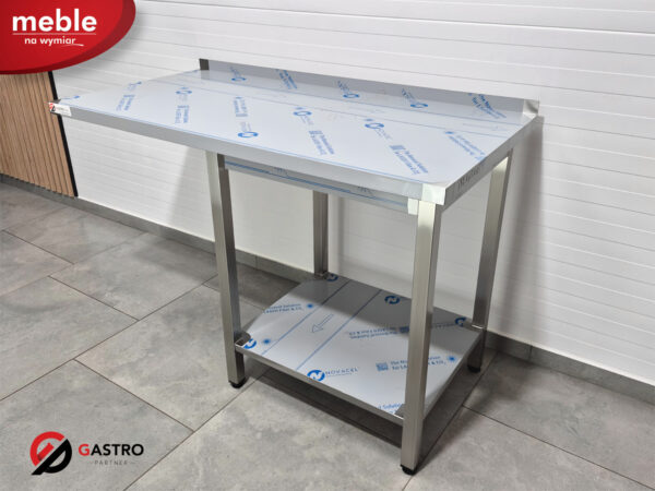 Stół gastronomiczny z miejscem na zmywarkę 130x70