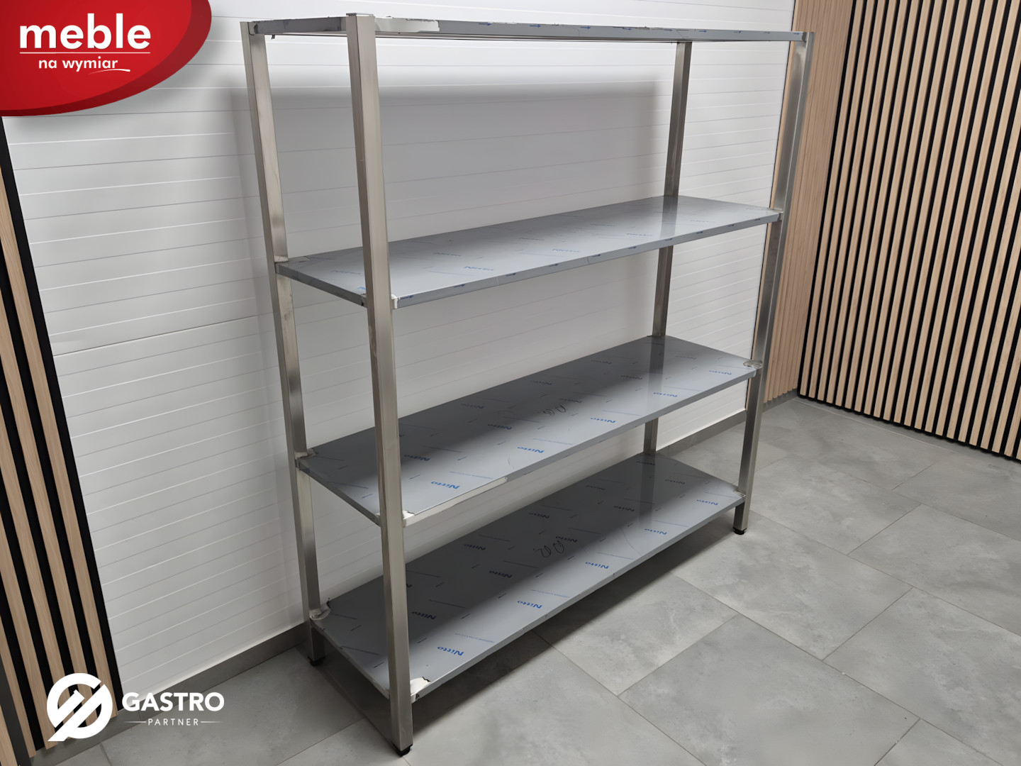 regał gastronomiczny spawany 120x50x180