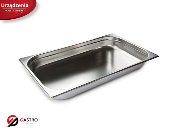 Pojemnik gastronomiczny ze stali nierdzewnej GN 1/1 20 mm