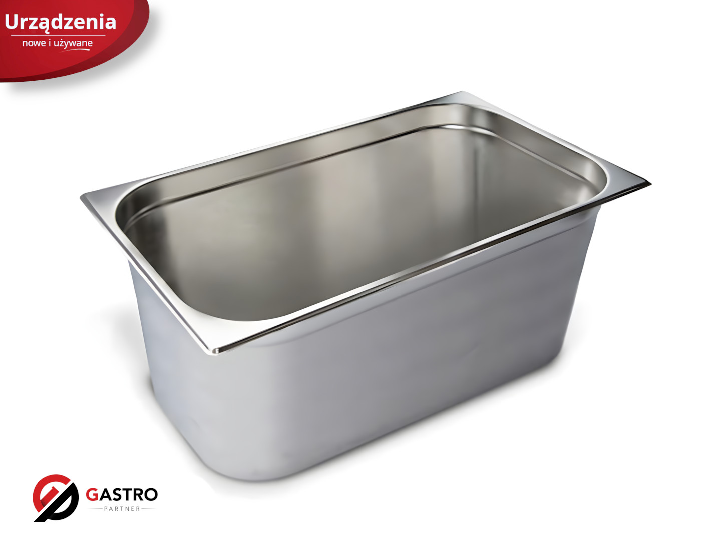 Pojemnik gastronomiczny ze stali nierdzewnej GN 1/1 200 mm