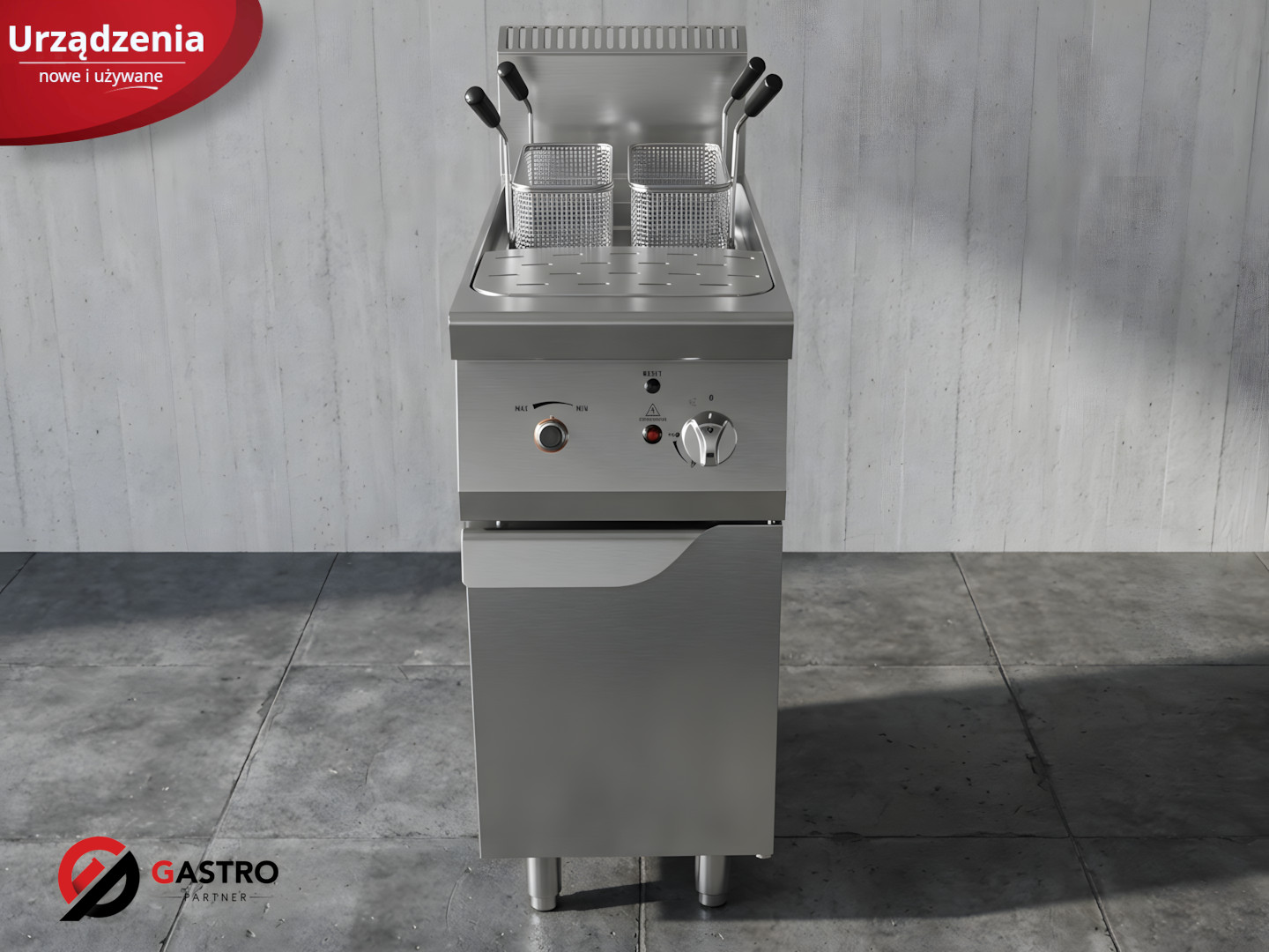 Warnik do makaronu gazowy wolnostojący linia P700 - AT7G4P-F