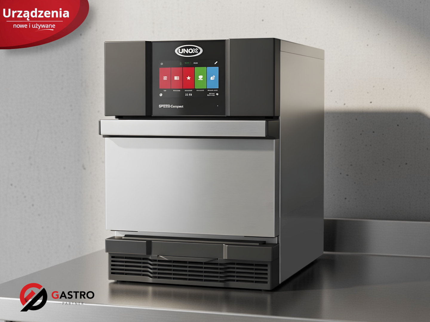 Piec konwekcyjny, szybkiego gotowania Unox - SPEED.Compact™ECO, P 3.6 kW