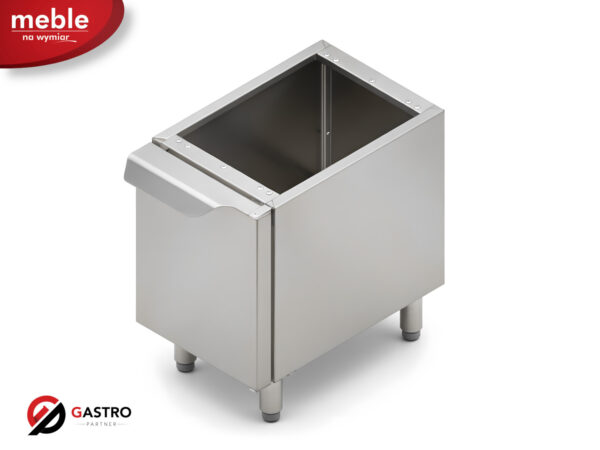 Podstawa gastronomiczna z szafką pod kuchnie lub grilla 400x700x590 mm