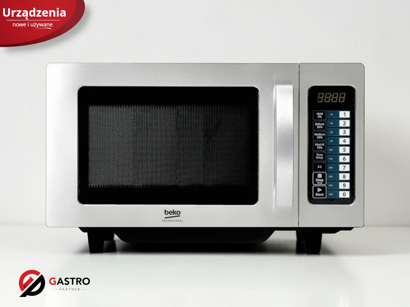 Profesjonalna mikrofala, Schuko, 25L | Beko Professional (d. Whirlpool) PRO 25IX BP