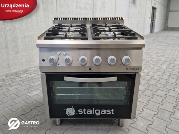 Kuchnia gazowa z piekarnikiem gazowym, 800x700, 24.0+5.0 kW, G30/37 mbar