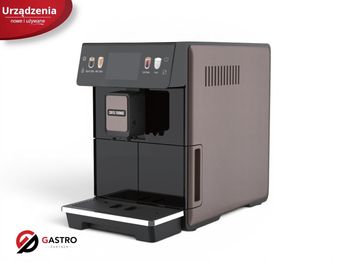 Ekspres do kawy automatyczny Coffee Format Mini Steam – Brown