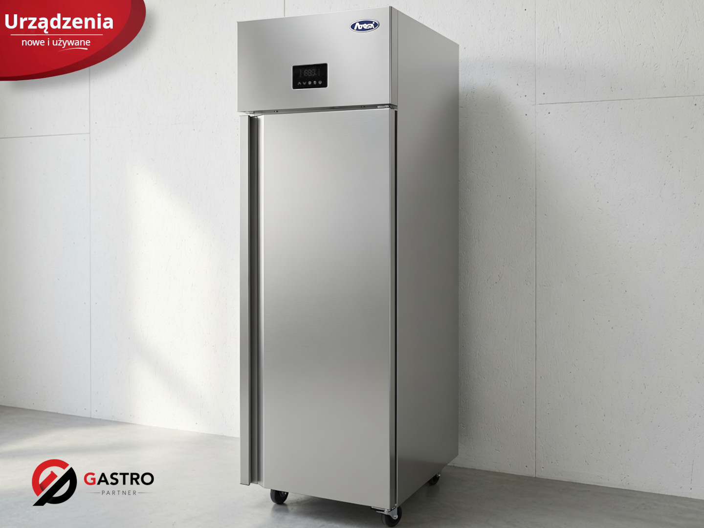 Szafa mroźnicza 1-drzwiowa stal nierdzewna 552 litry | GN2/1 - PBF40FS | ATOSA