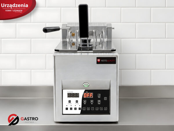 Frytownica elektryczna RQEF12L | frytownica automatyczna | automatyczne podnoszenie kosza | 12 l | 3,6 kW