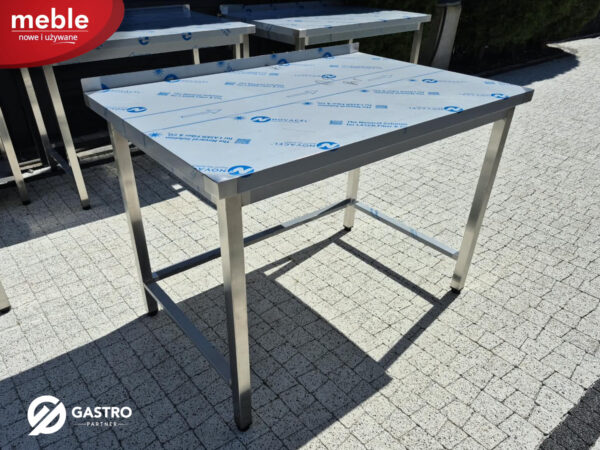 Stół gastronomiczny bez półki spawany 130x70x85 cm