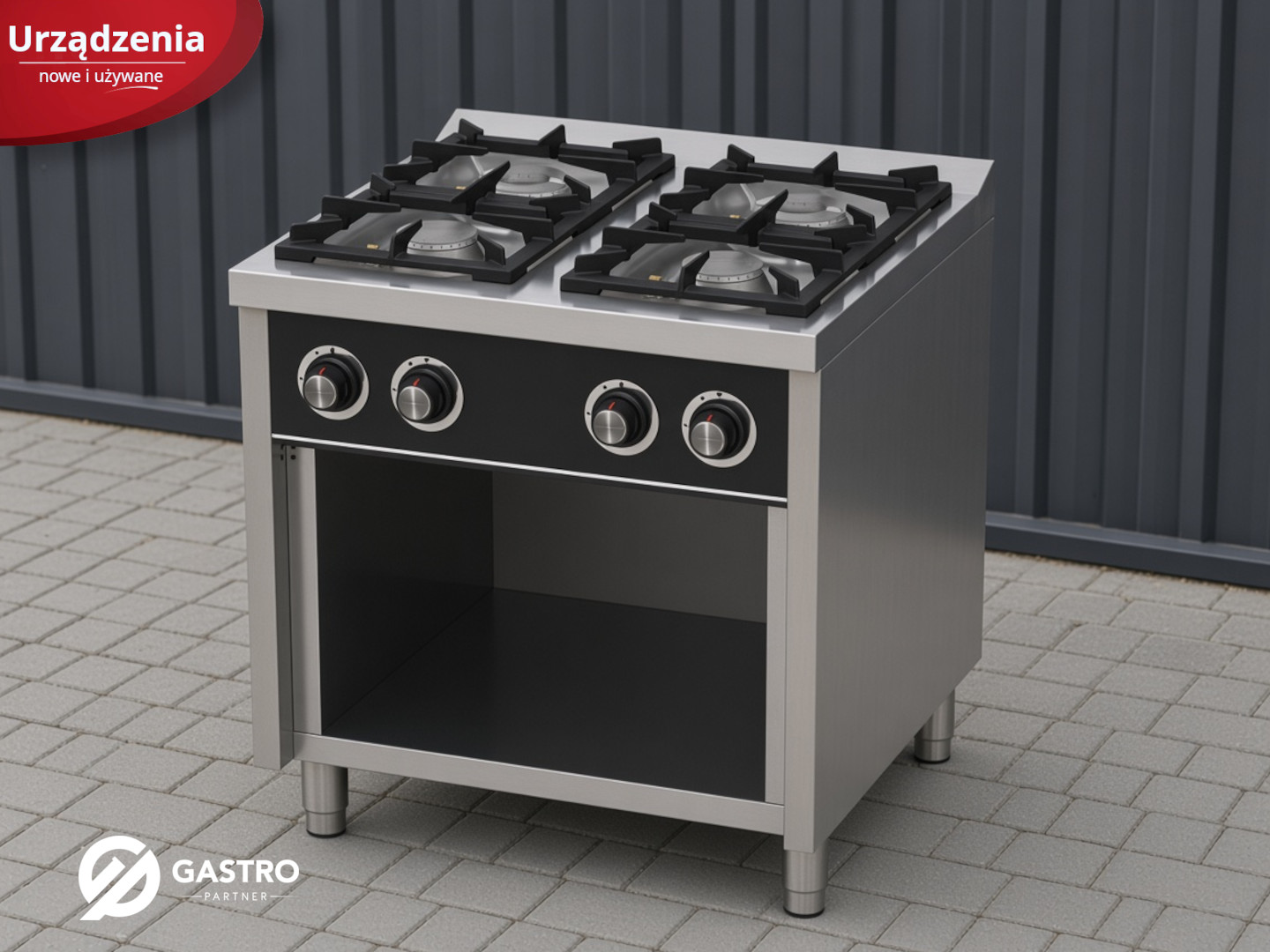 Kuchnia gazowa RQ4F750E z szafką | 4-palnikowa | 30,6 kW | Linia 750