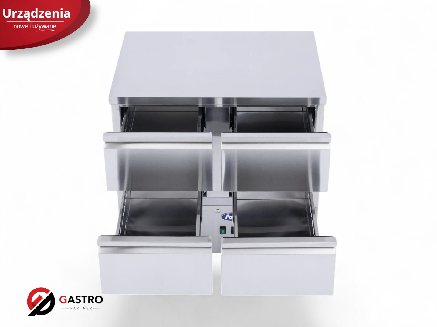 Stół chłodniczy z 4 szufladami 300 l GN 1/1 Atosa ESL3820GR - 900x700x943 mm