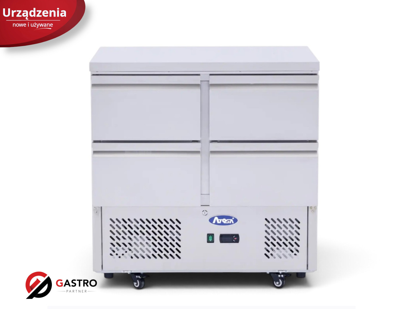 Stół chłodniczy z 4 szufladami 300 l GN 1/1 Atosa ESL3820GR - 900x700x943 mm