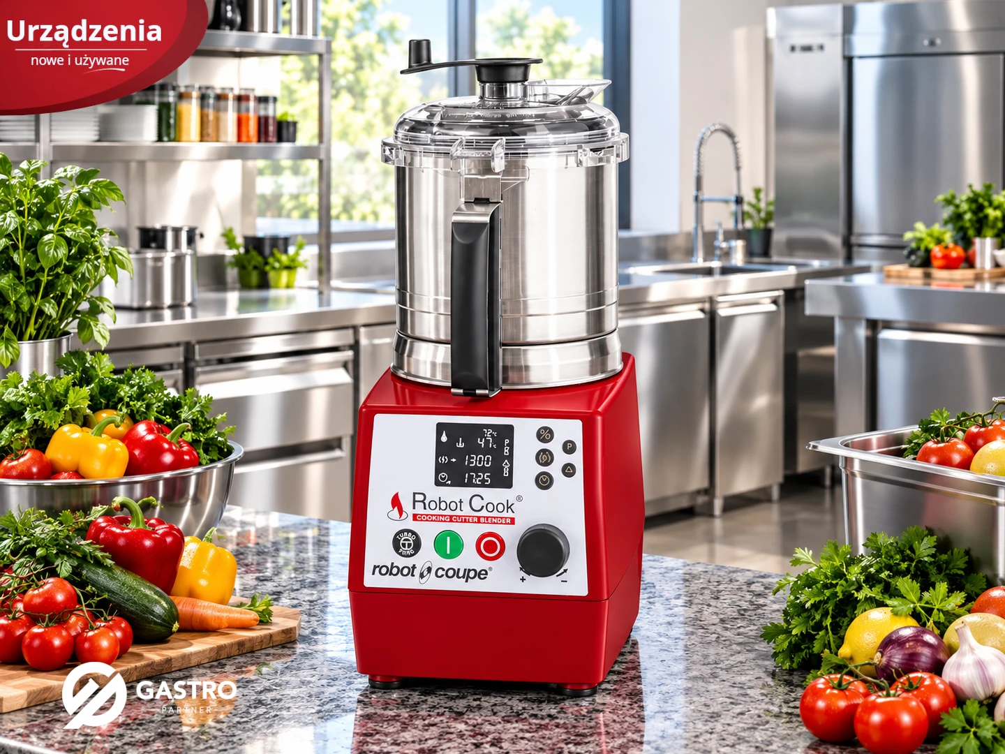 Wielofunkcyjny robot kuchenny Robot Cook – firmy Robot Coupe